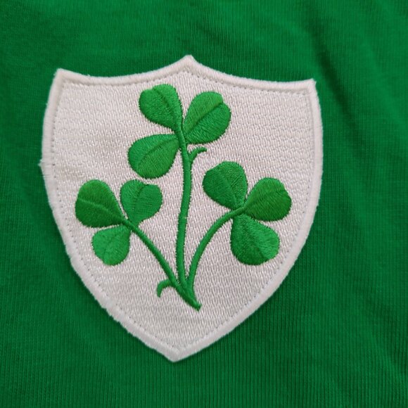 Lansdowne Ireland Irish Rugby Long Sleeve polo shirt-Medium-NEW - Picture 2 of 3